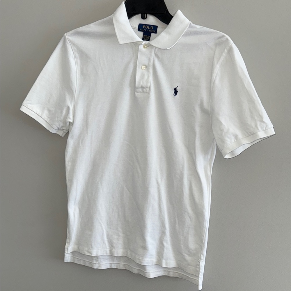 Polo by Ralph Lauren White Kids Polo Shirt